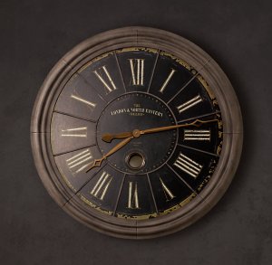 London Rail Clock from Restoration Hardware $229
